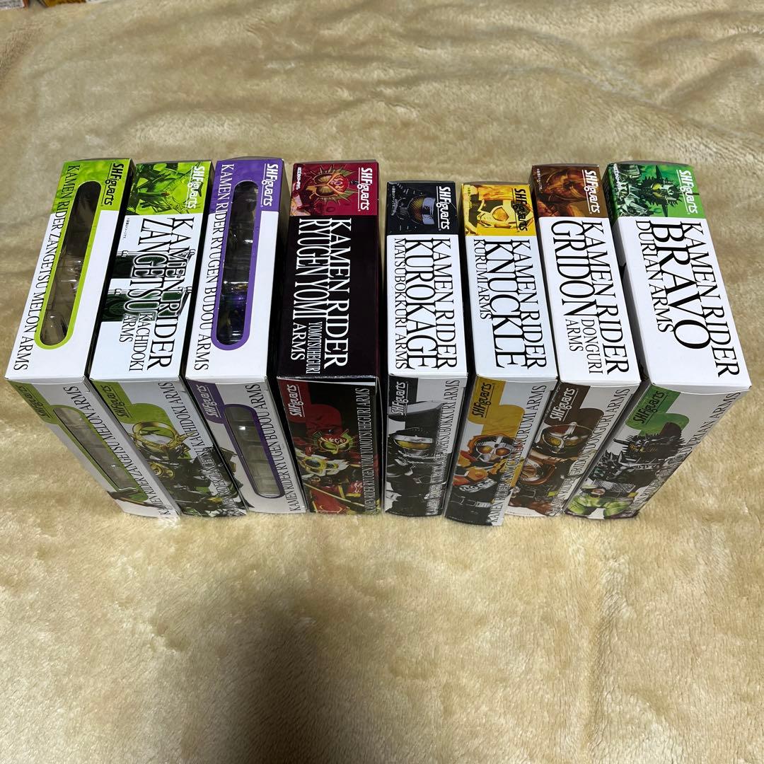 仮面ライダー鎧武②ガイムフィギュアーツ 8体セットS.H.Figuarts極美品