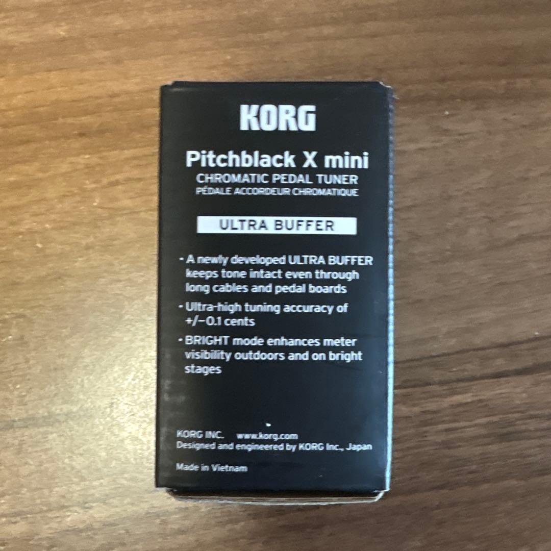 ギター KORG Pitchblack X mini