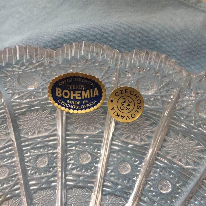 ボヘミアンガラス500PK 大皿