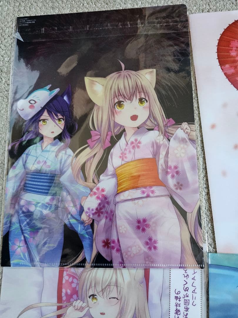 未使用品 このはな綺譚　クリアファイル　まとめ