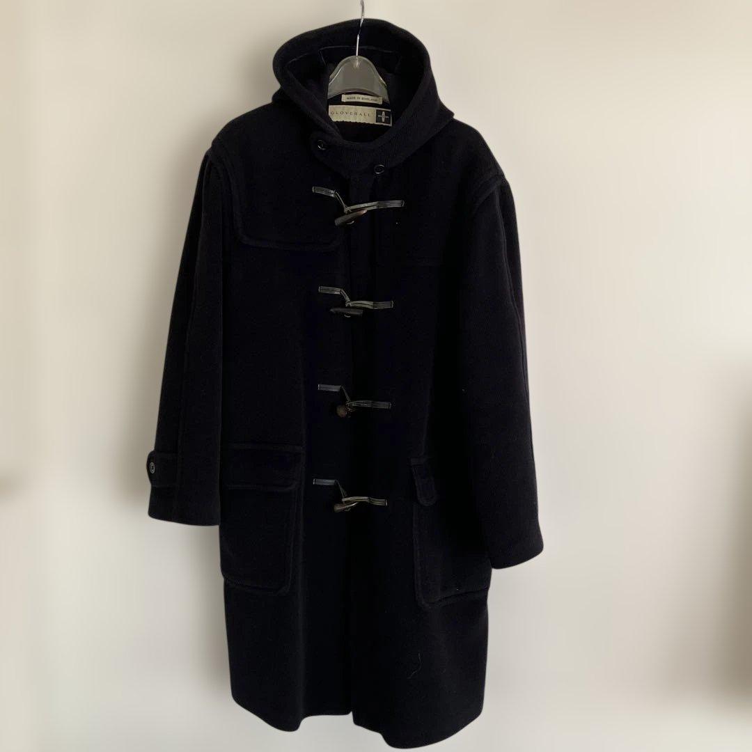 38 GLOVERALL ネイビー キングストン　moorbrook ヘリンボン