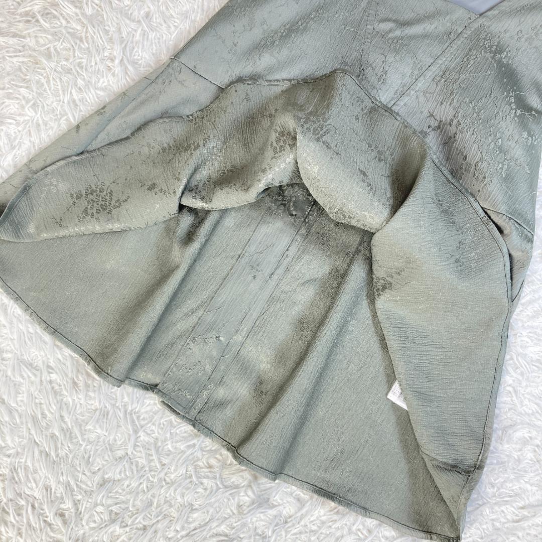 美品　ルイルエブティック　ジャカードタックフレアトップス＆テーパードパンツドレス