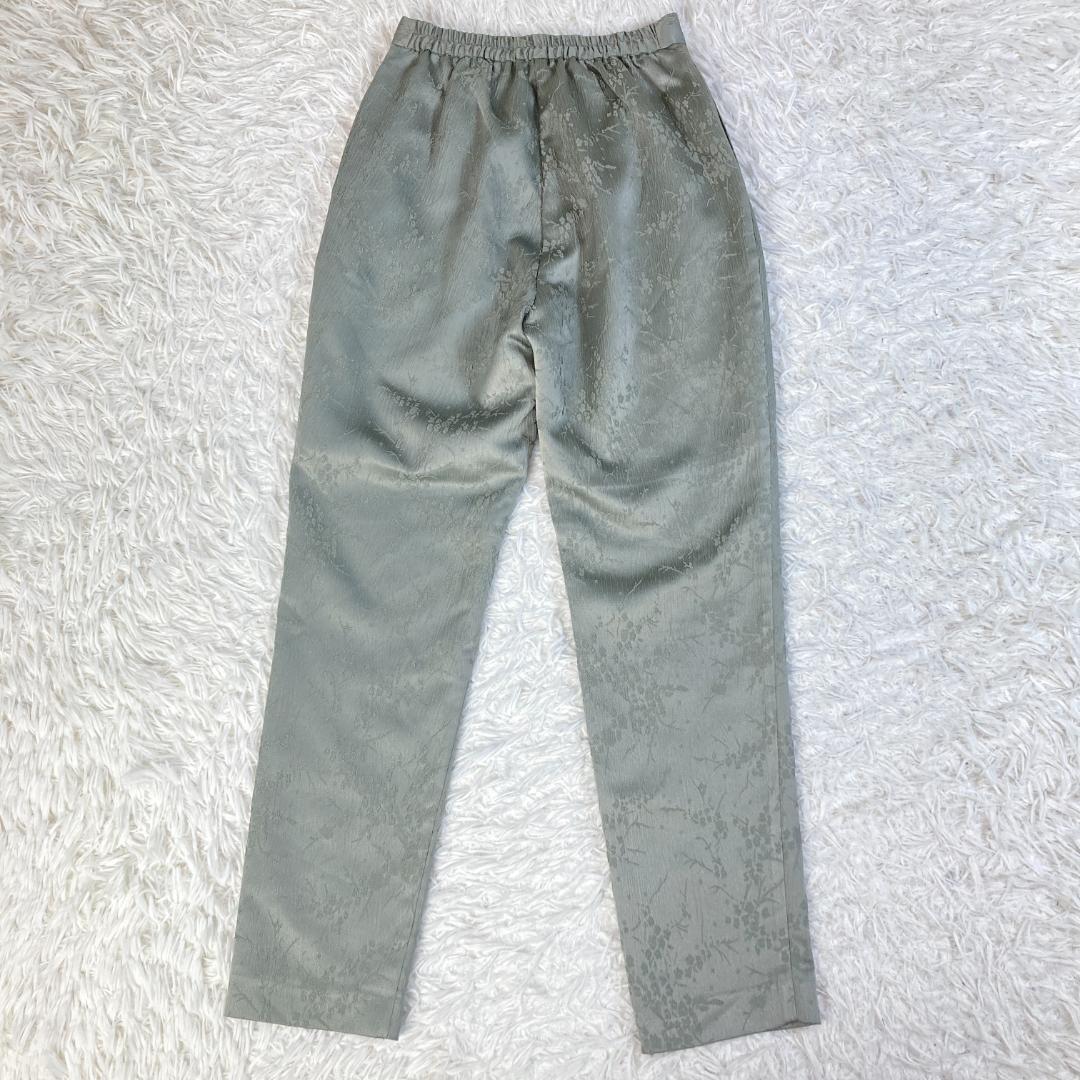 美品　ルイルエブティック　ジャカードタックフレアトップス＆テーパードパンツドレス