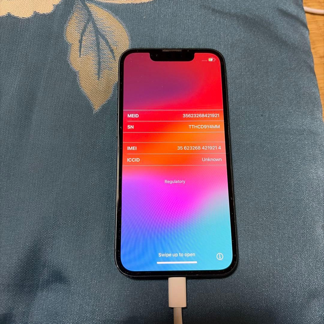 iPhone 13 mini 128GBSIMフリー ミッドナイト本体初期化済
