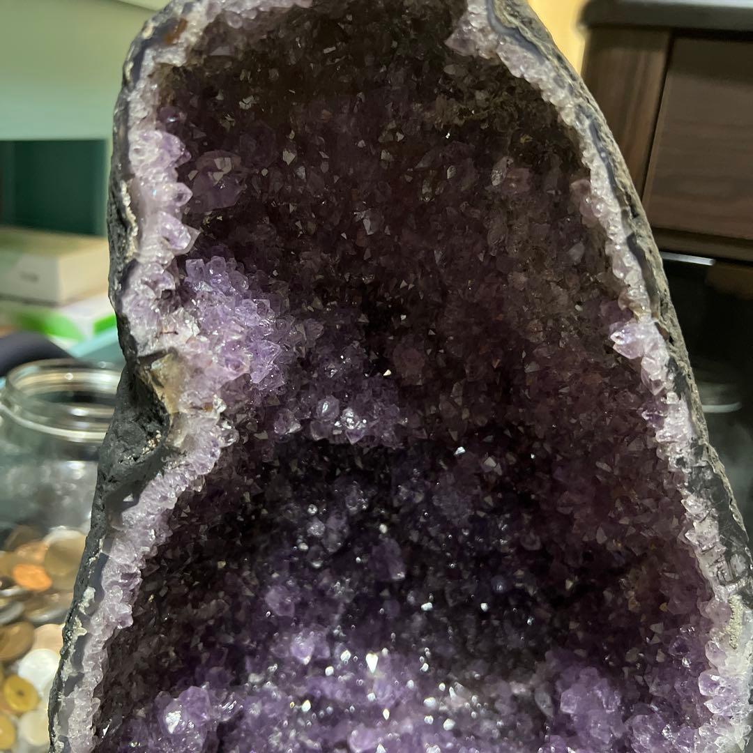 大特価！美品！アメジストドーム　43cm 17kg!