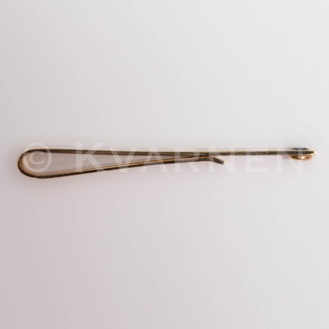 Tiffany & Co. タイクリップ 14KYG サファイア ネクタイピン