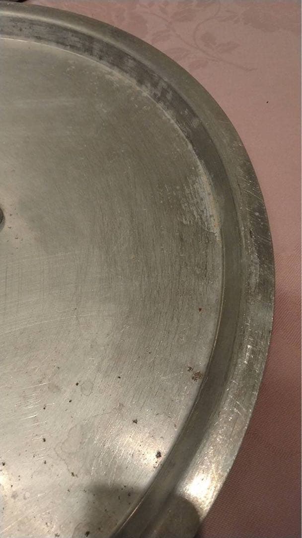 アルミ打ち出し寸胴鍋 蓋付き 36cm