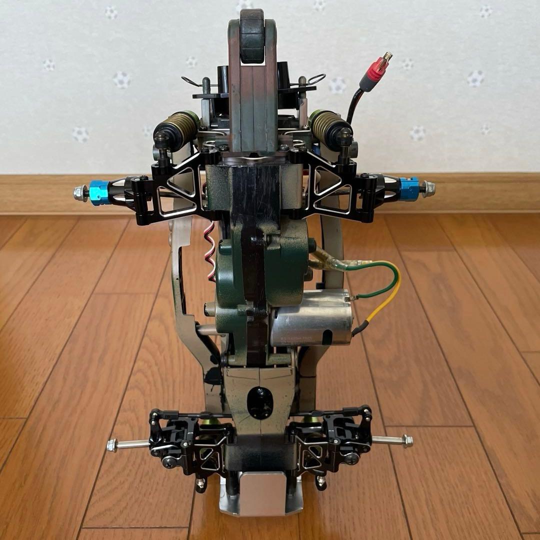 タミヤ ワイルドウイリー2 WR02 幌 スリックタイヤ　ラウンドタイヤ