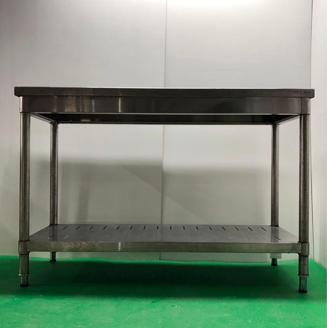 ☆地域限定送料無料☆工場整備品☆作業台　幅1200 ステンレス　業務用