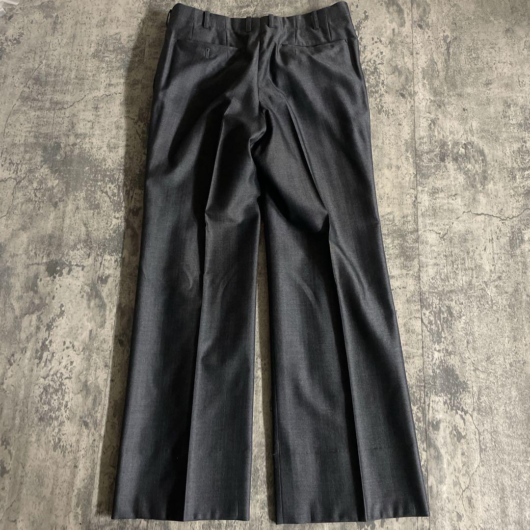 極美品 BALENCIAGAネクタイ England製 極上ウール ダブルスーツ