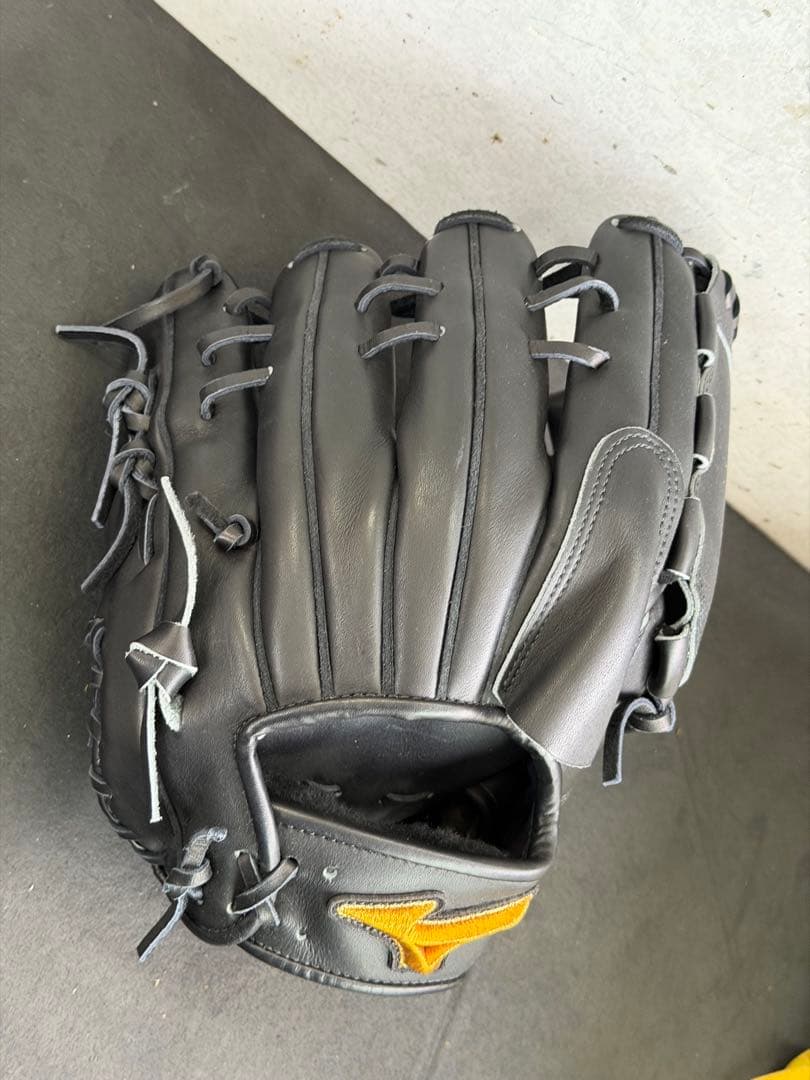 ミズノプロ　オーダー　軟式　グローブ　日本製　艶極上