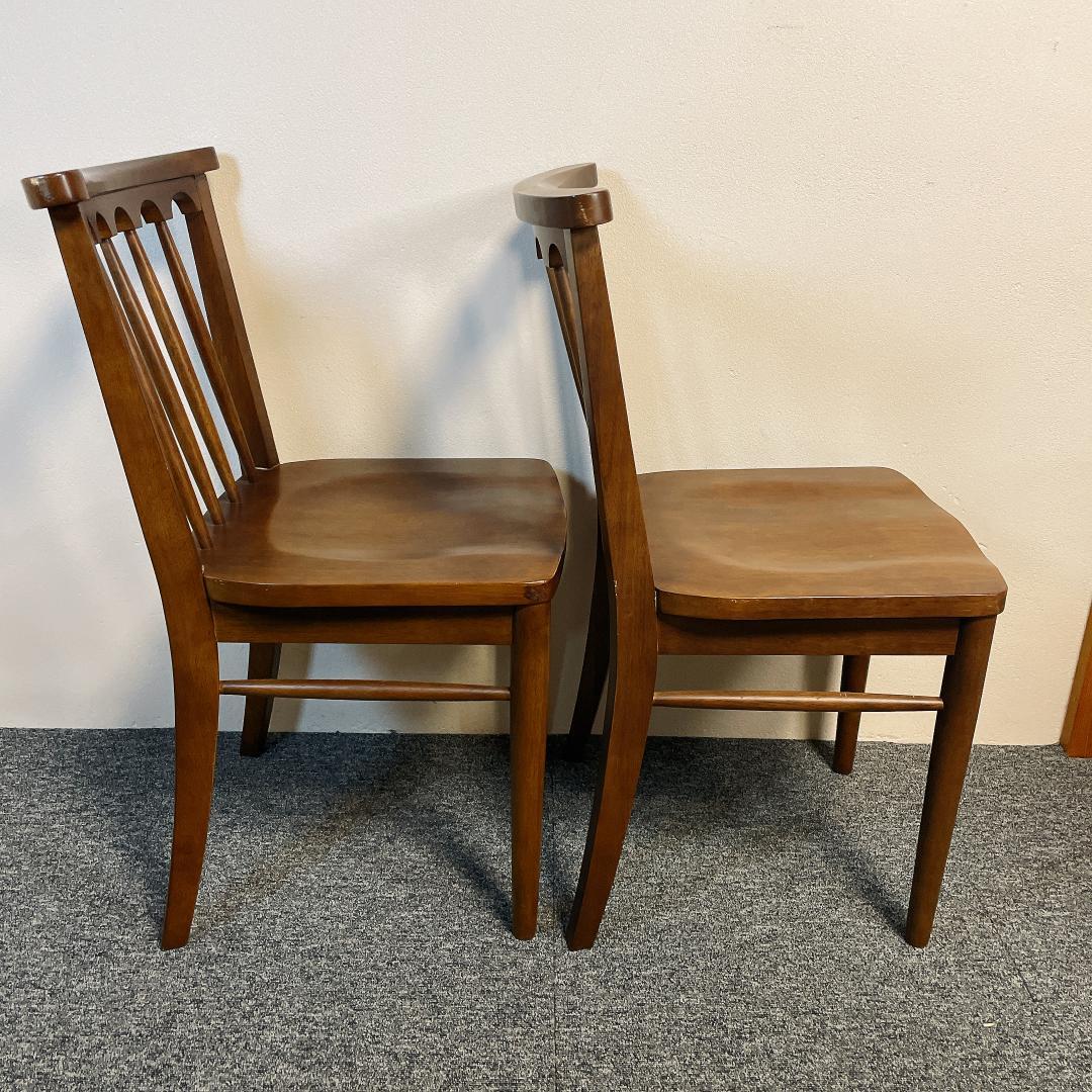 希少　ウィンザーチェア　ヴィンテージ ダイニングチェア 4脚セット ウォルナット