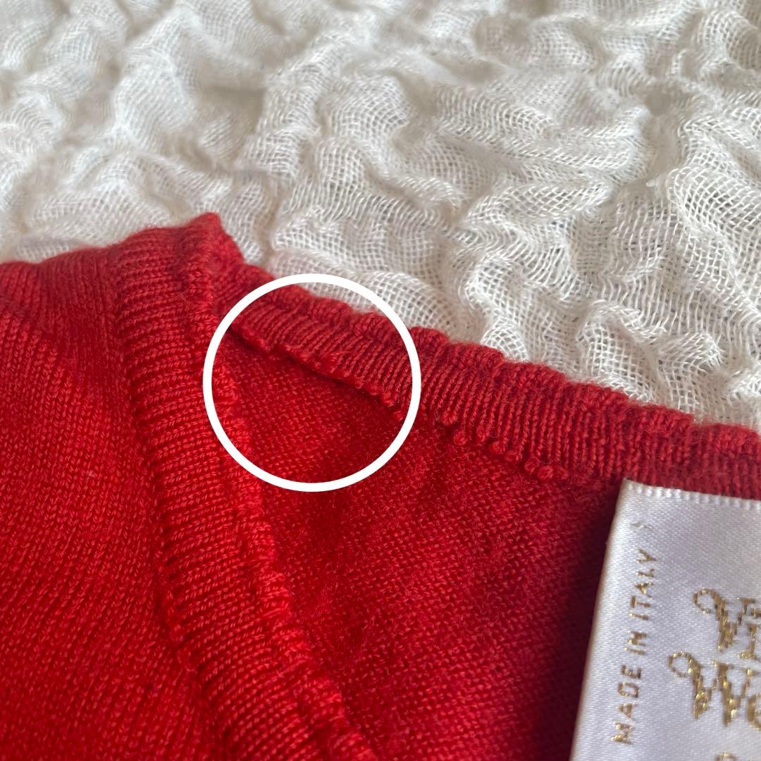 Vivienne Westwood ヴィヴィアンウエストウッド カーディガン　赤