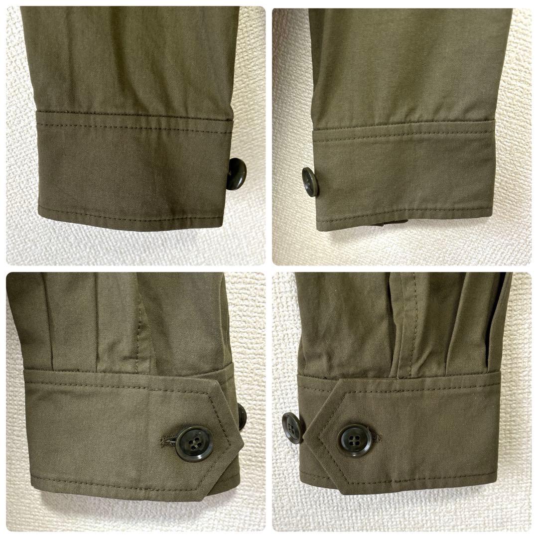 極美品✨ミューベル 【定価5.8万】モッズコート ロング 2WAY カーキ 36