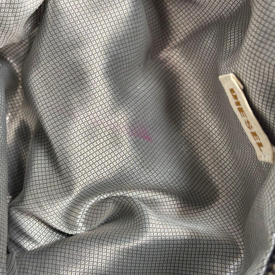 archive diesel suède like shoulder bag