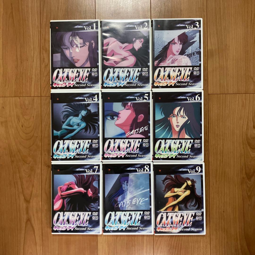 CAT'S EYE　2BOX ・ 2シーズン 2BOX　DVDBOXコンプ