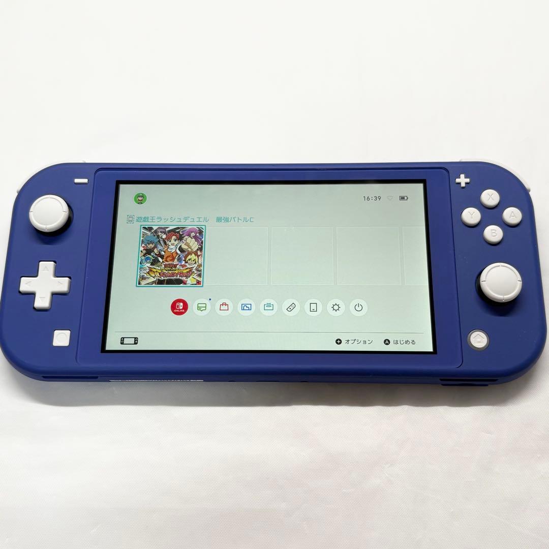 【良品☆】任天堂 Switch Lite ブルー 本体のみ 動作良好 動作確認済