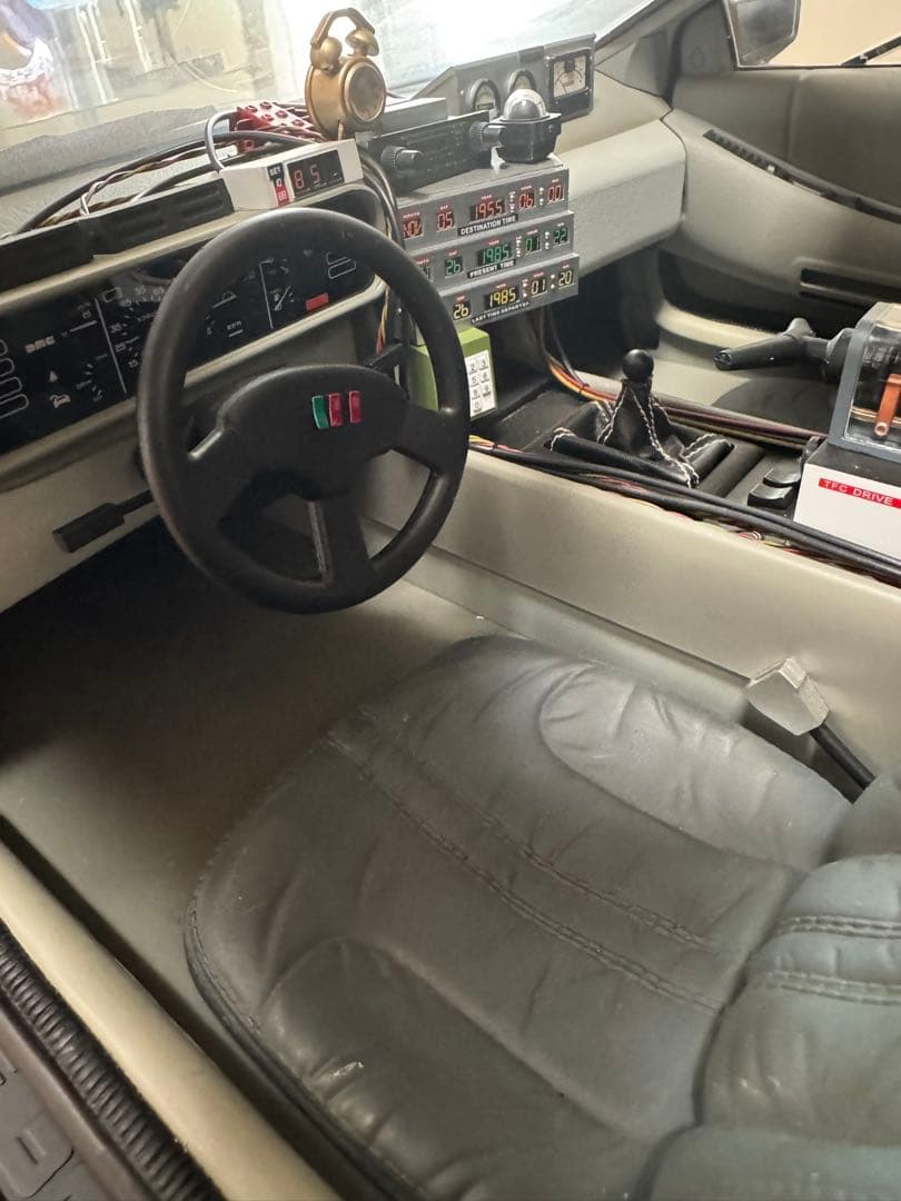 ホットトイズ　デロリアン　『バックトゥザフューチャーpart1』