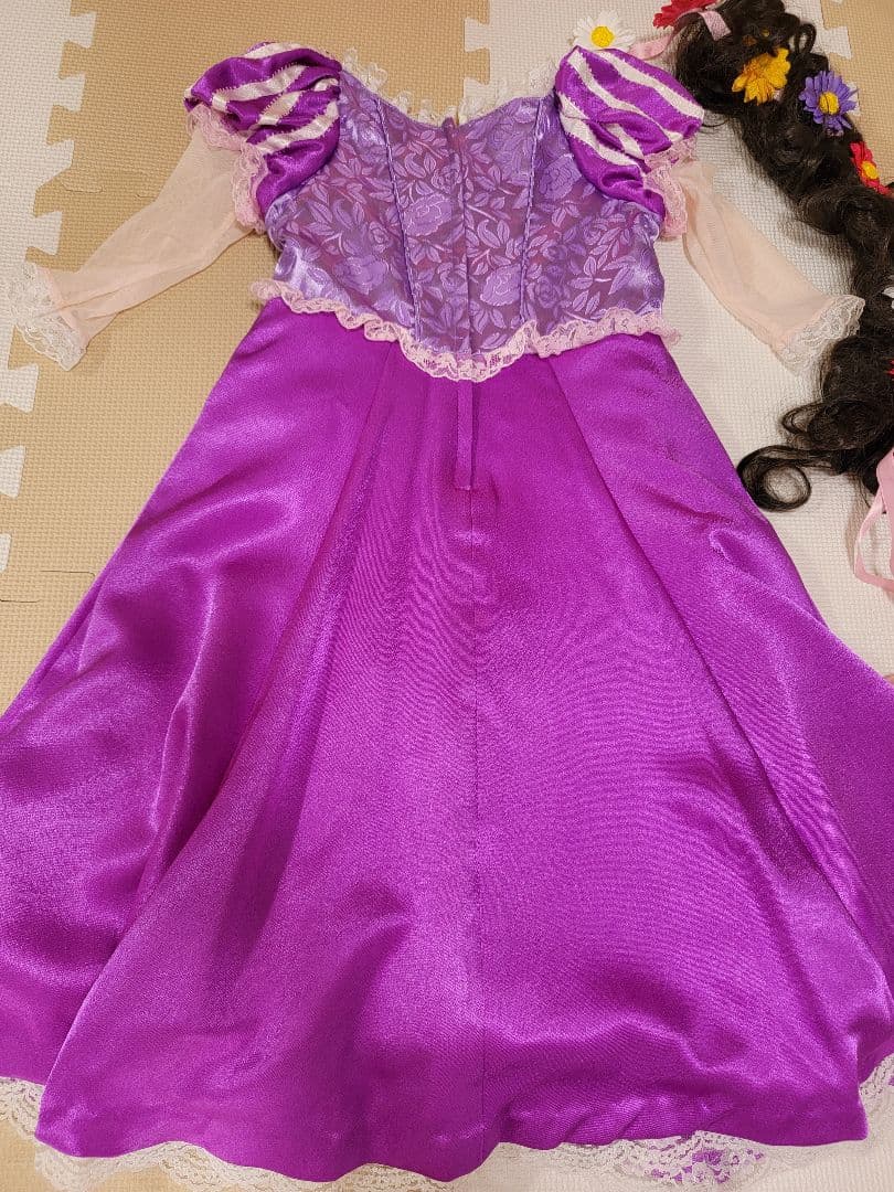 Hacchi、ビディバビディブティック、ラプンツェル風ドレス パープル