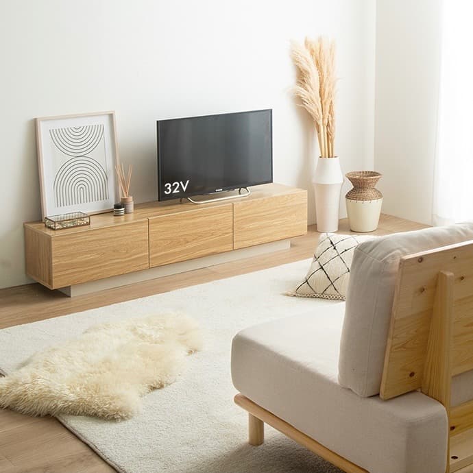 【幅150cm】Pom 引き出し付き テレビ台 テレビボード ローボード