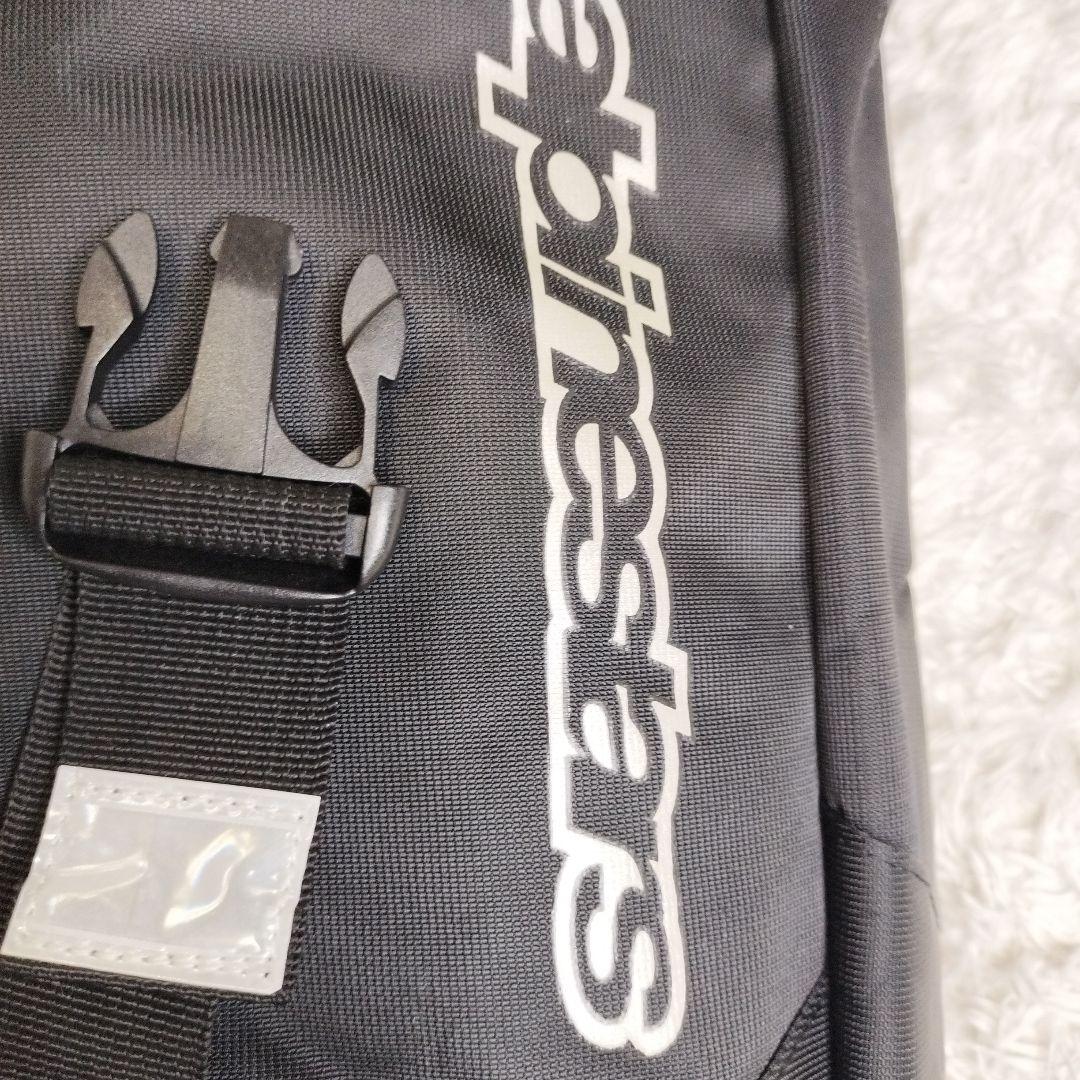 アルパインスターズ リュック バックパック バイク ブラック 黒 美品 新品