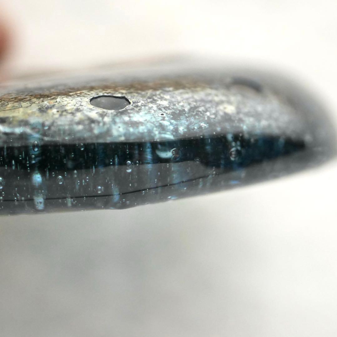 石けり 蛇 2枚セット ラスター 気泡 大正 昭和 レトロ 石蹴り /SN