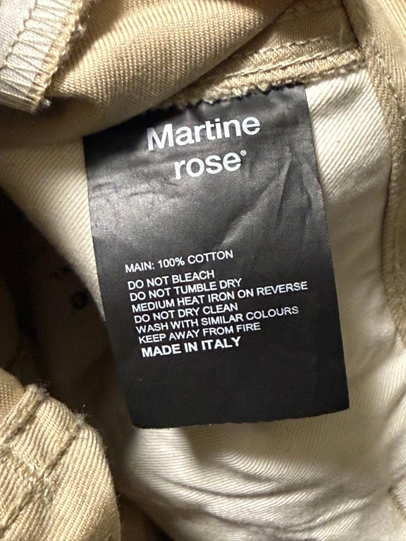 【着用2回のみ】Martin Rose Sport Chino ワイドチノパンツ
