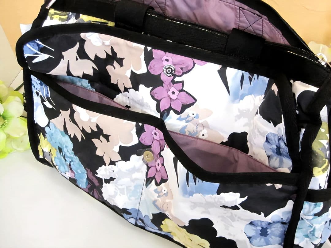 【未開封】元値29000円 花柄ボストン マザーズバッグ レスポートサック B