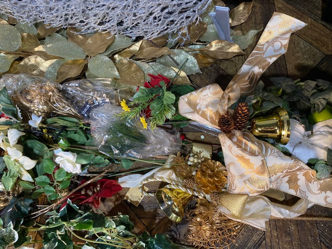 クリスマス オーナメント アート インテリア アンティーク 雑貨 セット 資材