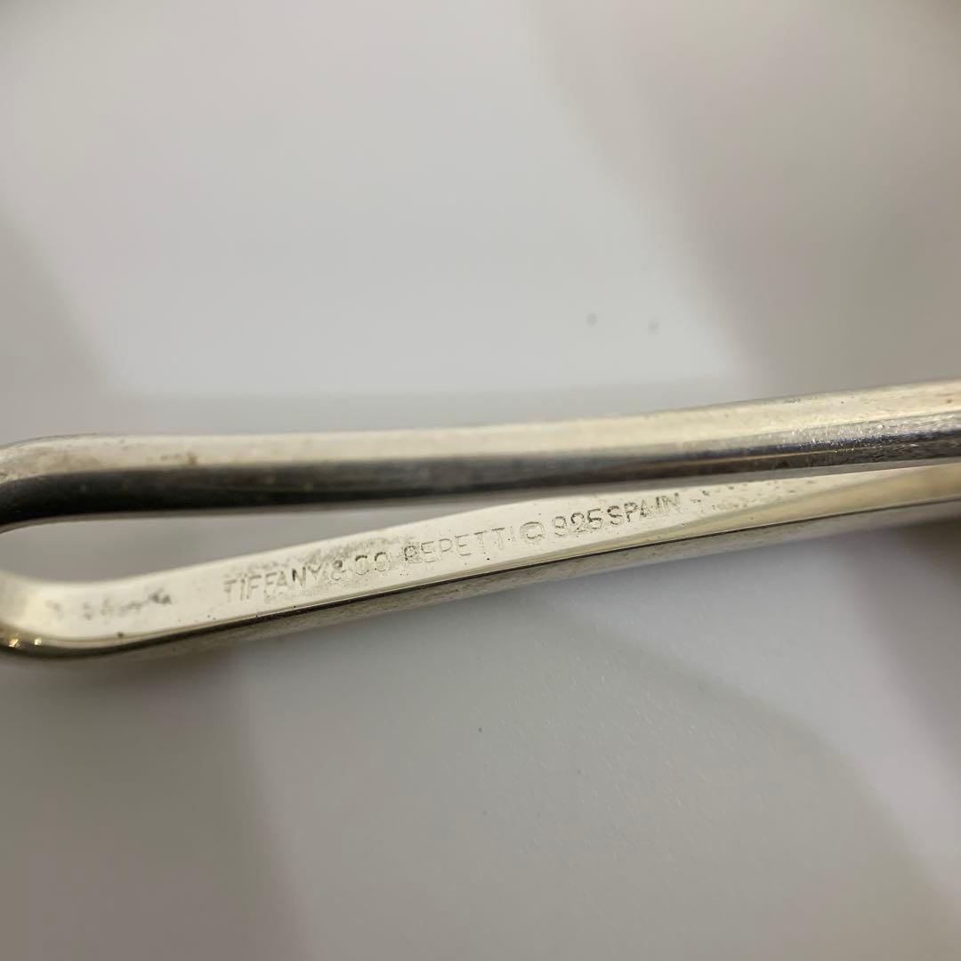Tiffany & Co. ネクタイピン ティアドロップ シルバー925 ⑤