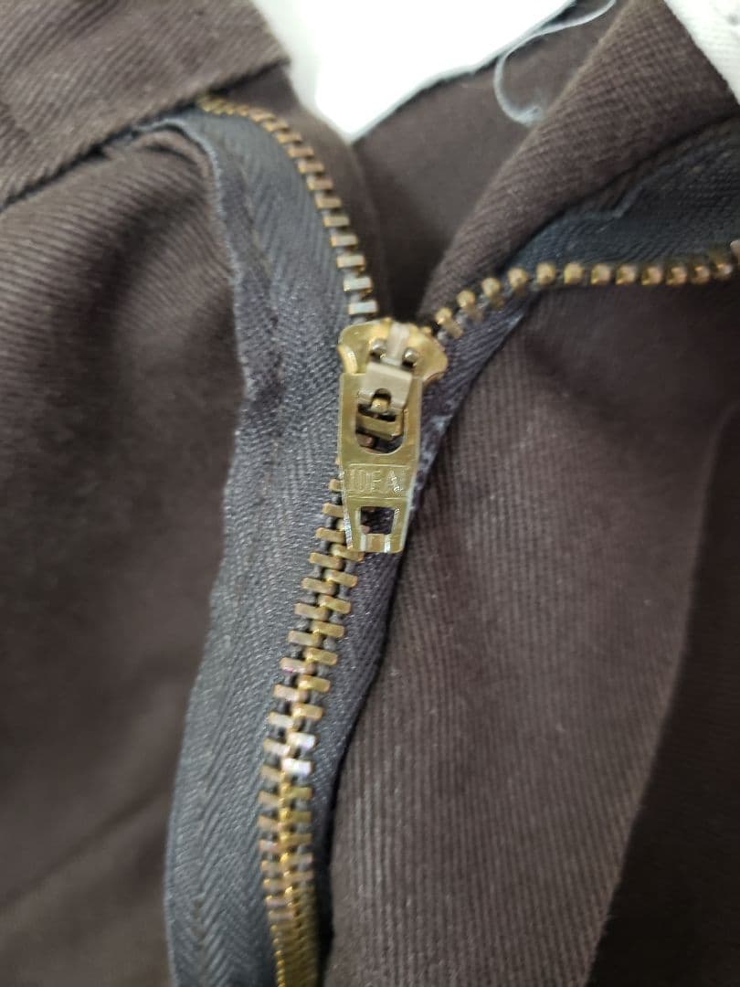 90.00s Dickies　ディッキーズ　ブラウン　チノパンW34 メキシコ製