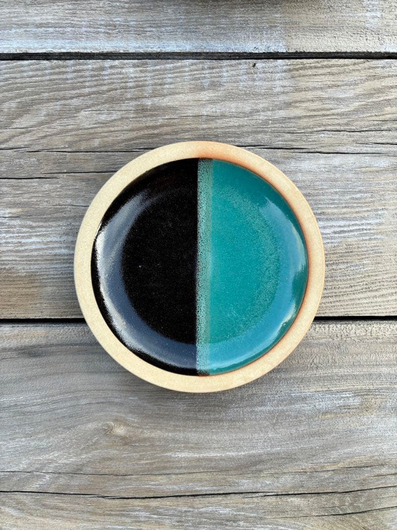 柳宗理　中井窯　染め分け　皿　4点　牛ノ戸窯因州・中井窯　絶版品