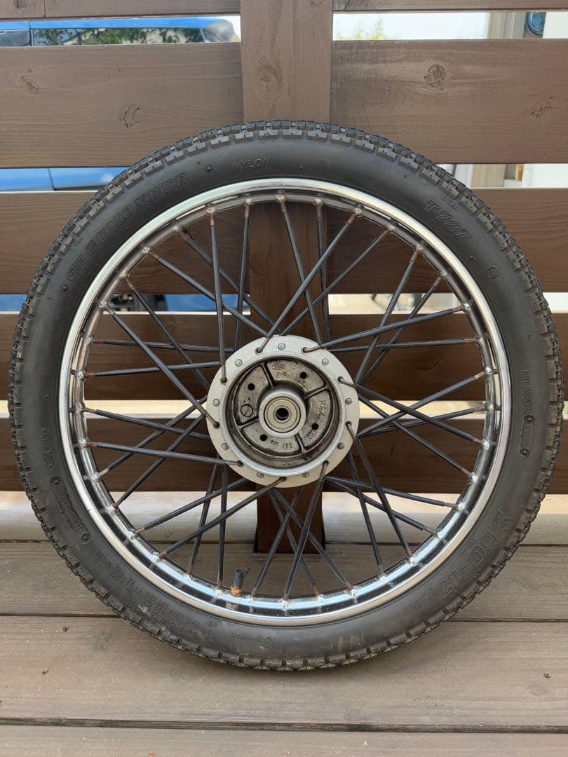 スーパーカブ 17インチ FRホイール 2本セットC50