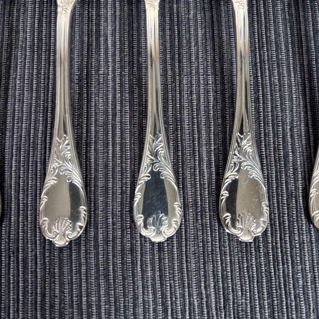 クリストフル マルリー シルバー ケーキフォーク+コーヒースプーン 12P