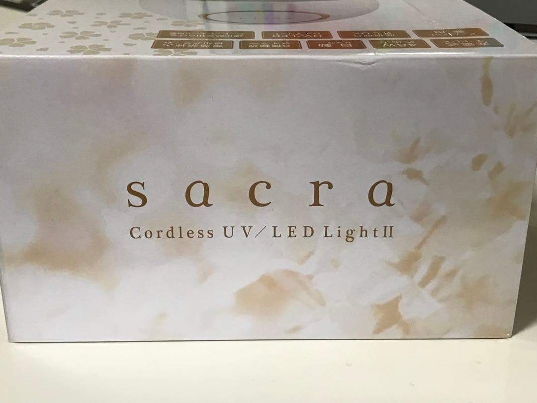sacra サクラ ジェルネイル コードレス UV/LEDライト