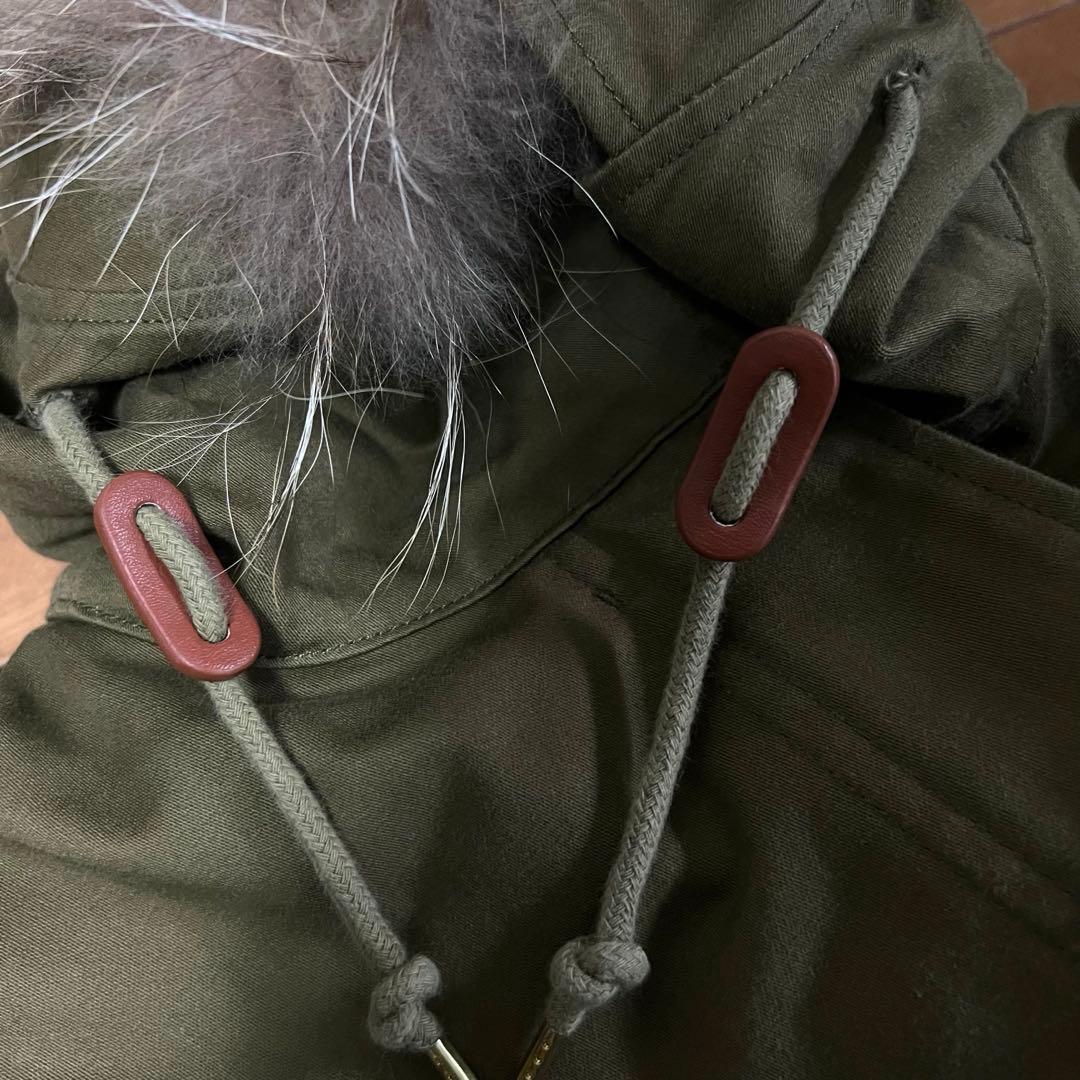 美品【フレッドペリー】 モッズコート ライナー、ラクーンファー付き