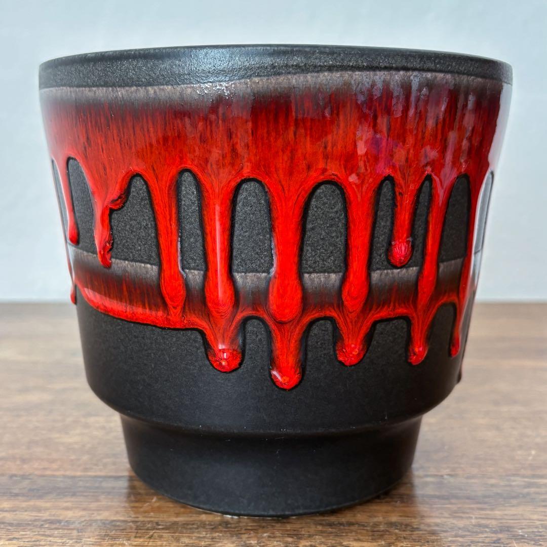 【ドイツ Fohr Keramikの鉢カバー】T-9 Fat Lava