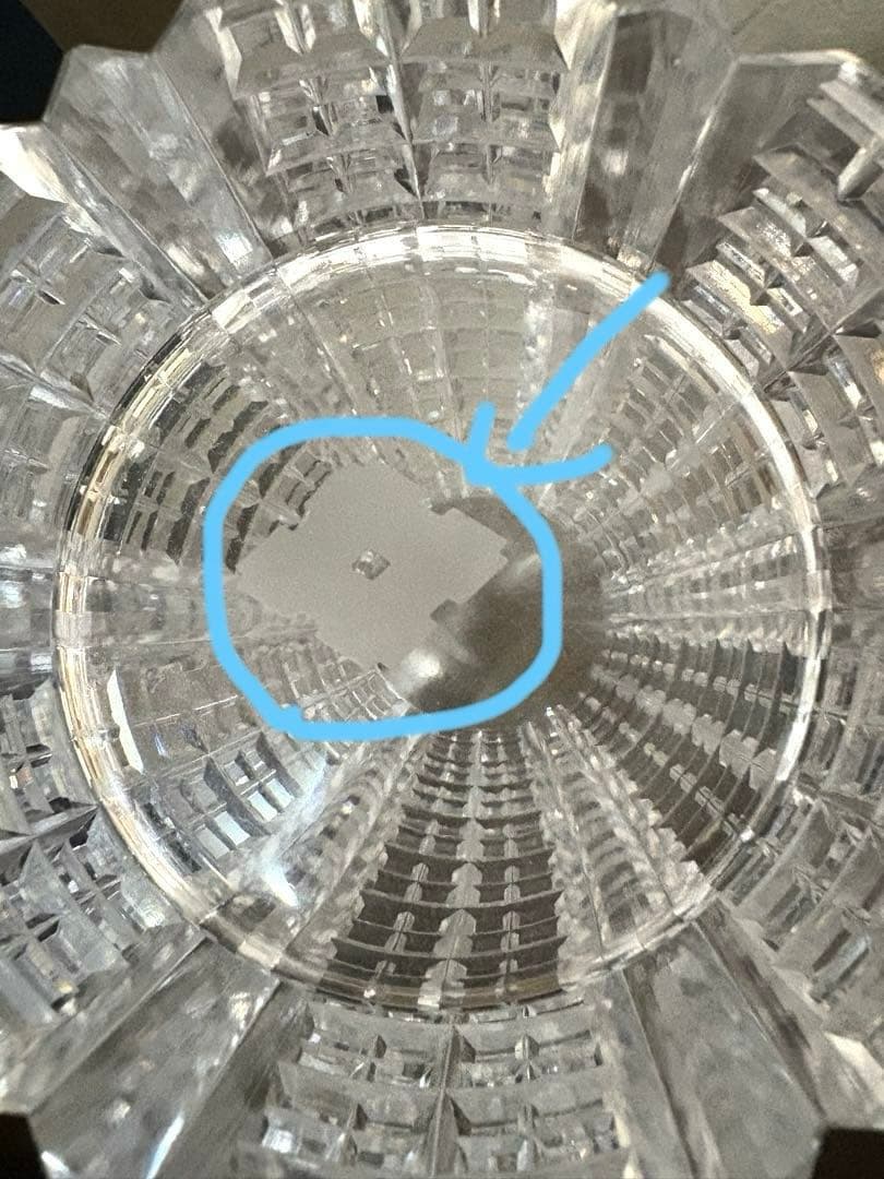 【新品未使用】KAGAMI CRYSTAL 定価77000円 花瓶