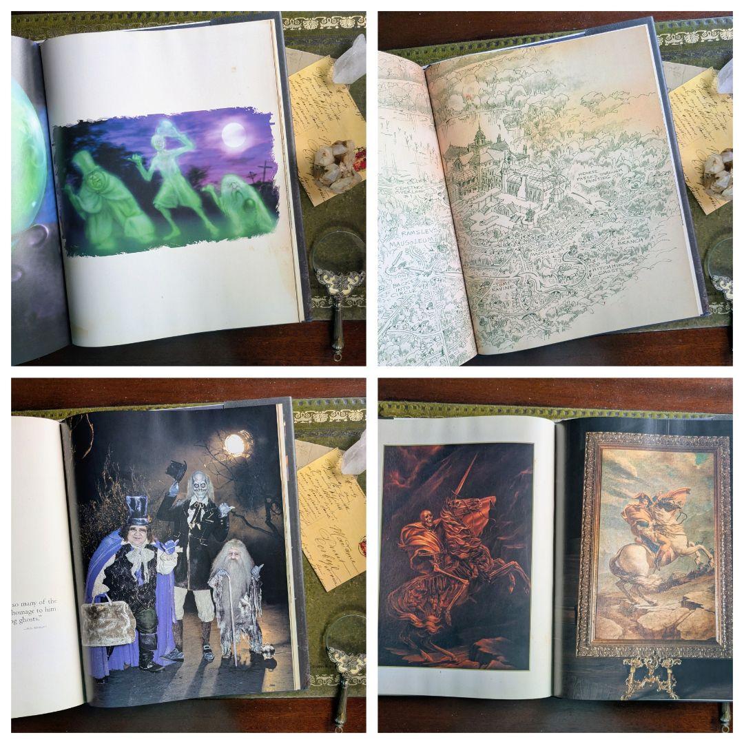 ディズニーファン必見！まるでホーンテッドマンションの扉を開けたような♪　古書洋書