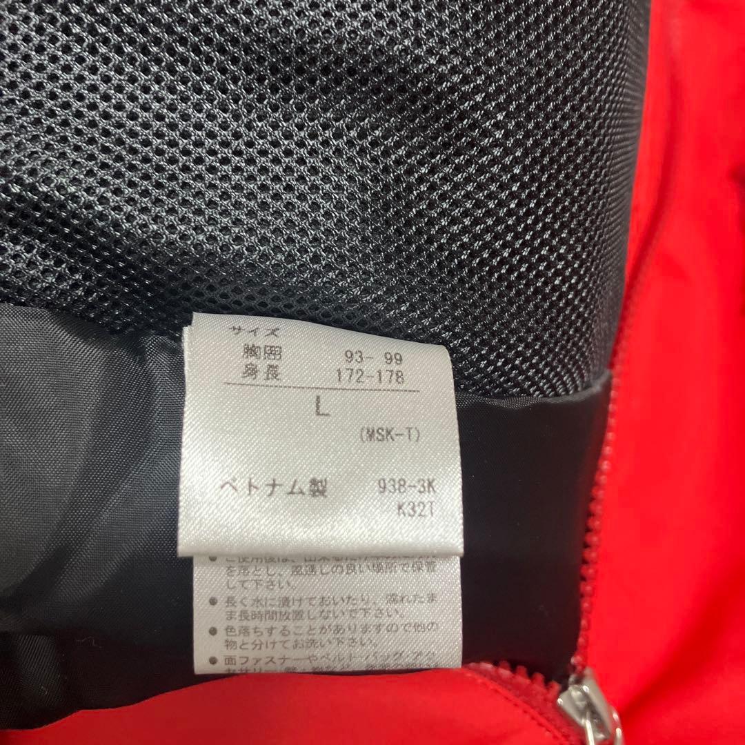 DESCENTE スキー　ウェア　セットアップ　メンズL 赤