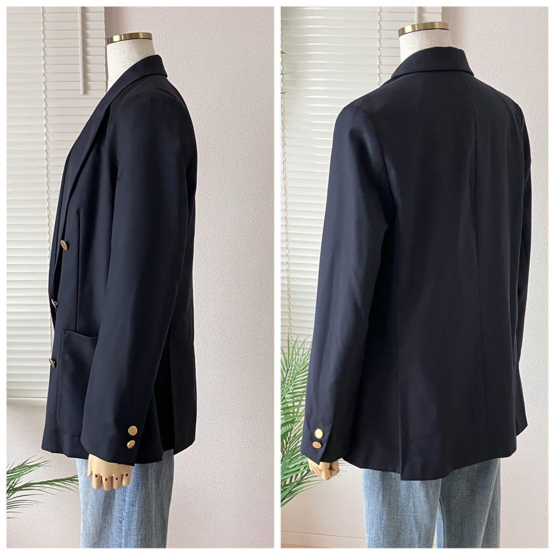 【2024】JOURNAL STANDARD ダブルフロントジャケット 36 紺