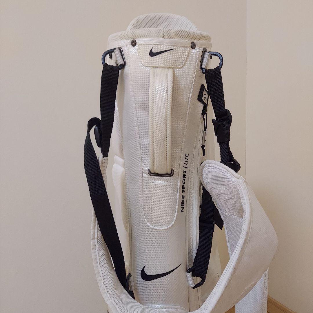 【ごえってぃー】NIKE ナイキ キャディバック 軽量 スタンド WH ★
