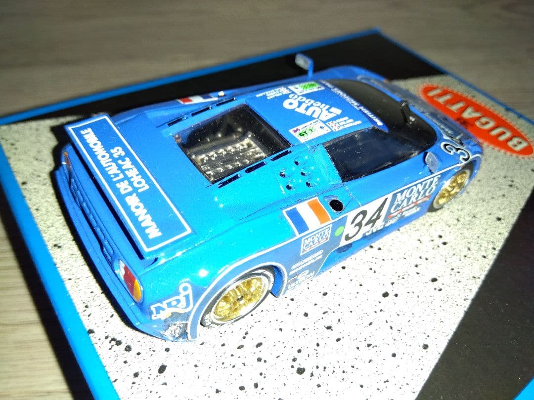 ノレブ　ブガッティ　EB110 レジン製　ミニカー 　5台セット