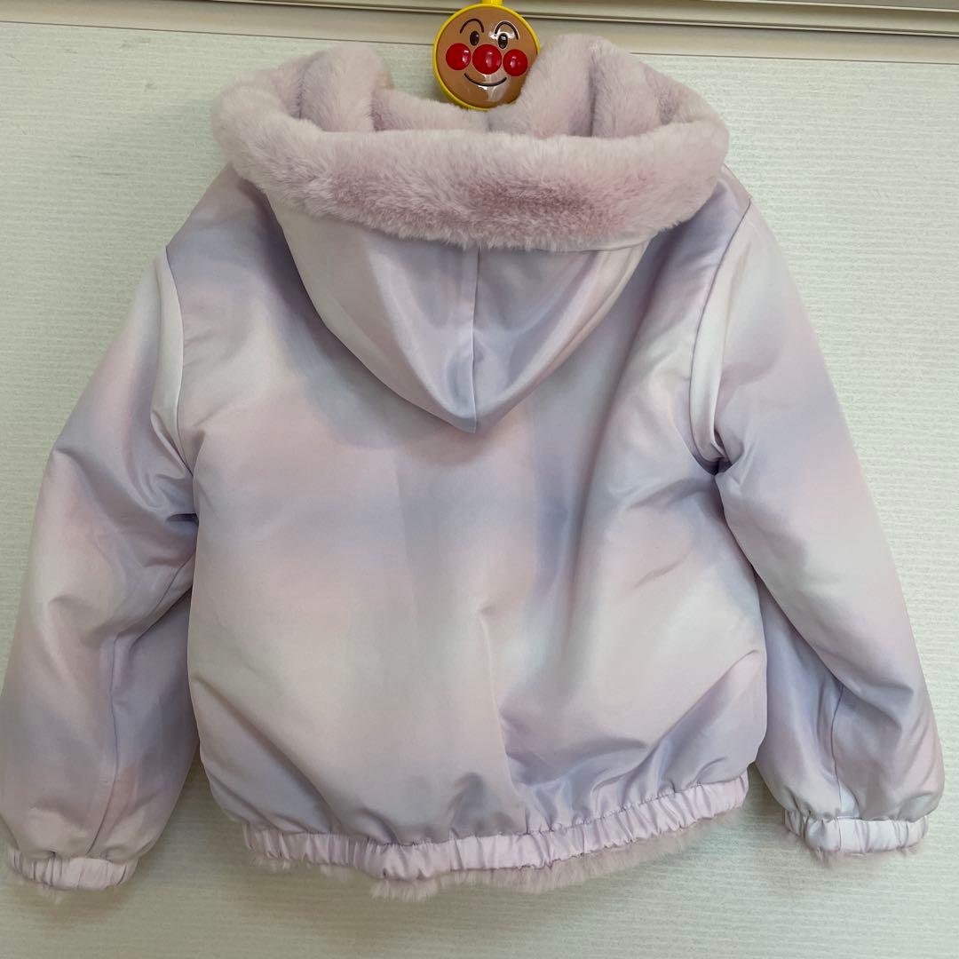 【2月までの出品】mezzopianoリバーシブル　フェイクファーブルゾン