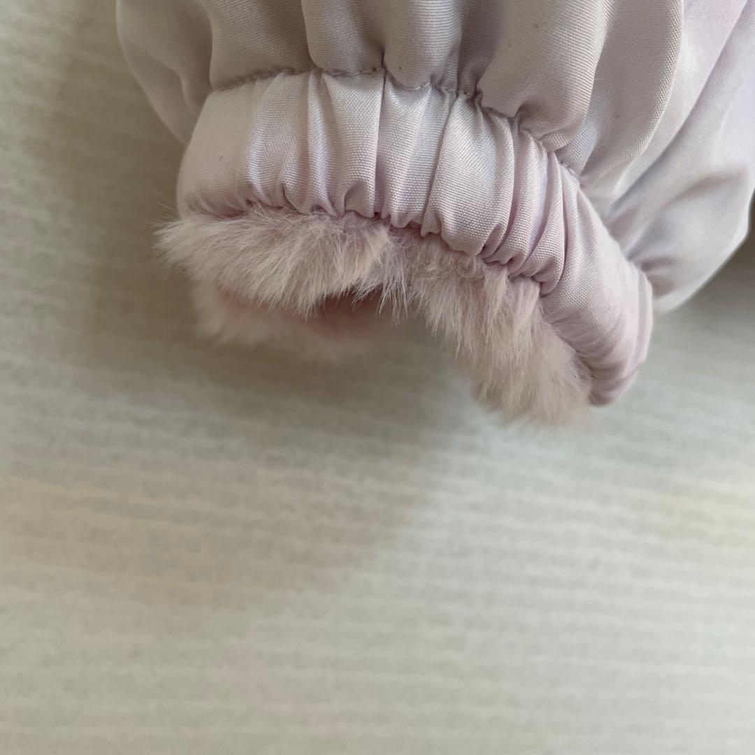 【2月までの出品】mezzopianoリバーシブル　フェイクファーブルゾン