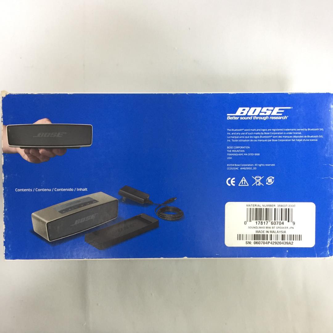 BOSE SoundLink Mini ワイヤレススピーカー M52