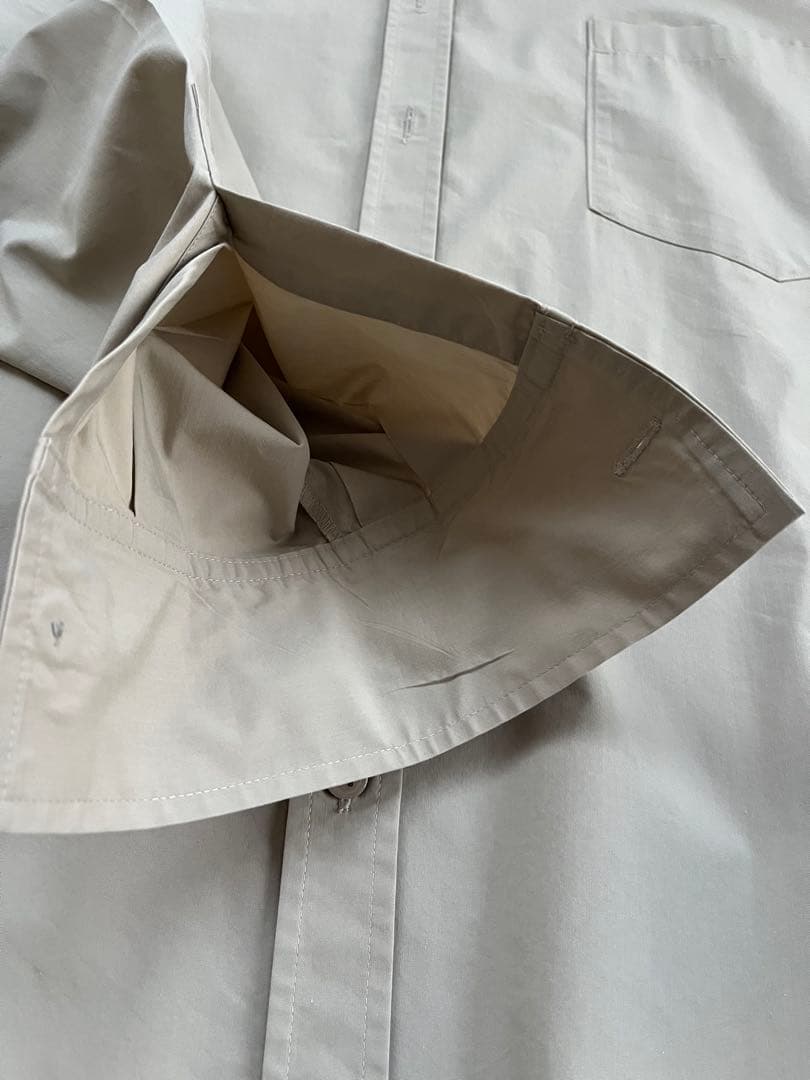 THIRD MAGAZINE サードマガジン　撥水オーバーサイズシャツ