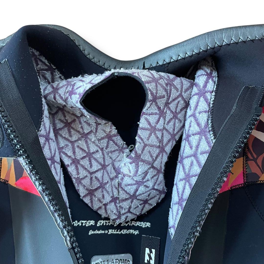 ビラボン レディース フルスーツ セミドライ ウェットスーツ 既製M 裏起毛