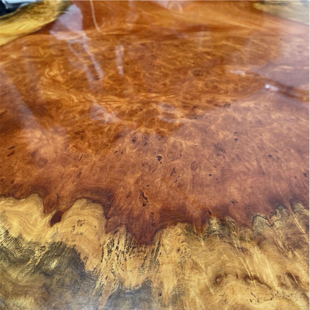 ✨送料込み✨ 花梨 座卓 一枚板 テーブル 天然木 高級 84cm×76cm