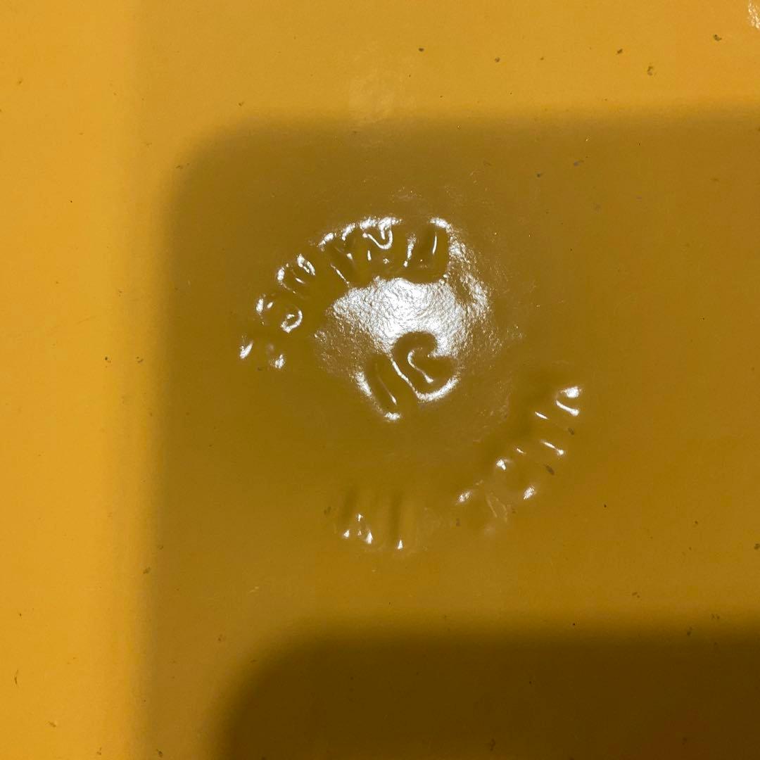 大容量！ 31cm！STAUB ストウブ ピコ・ココット オーバル イエロー系